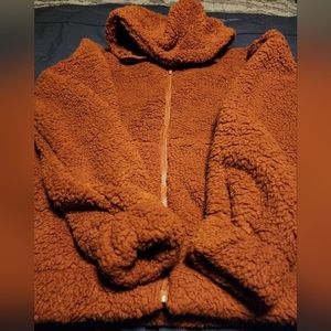 Full zip-up hoodie with pockets